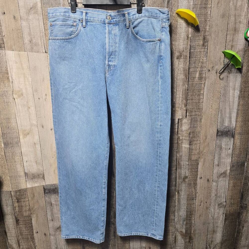 Ayr The Slacker Relaxed Straight Leg Button Fly J… - image 2